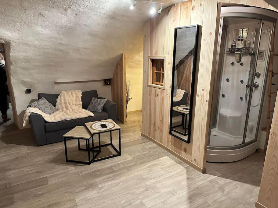 Nuit Romantique Avec Spa Privatif Meilhaud Extérieur photo