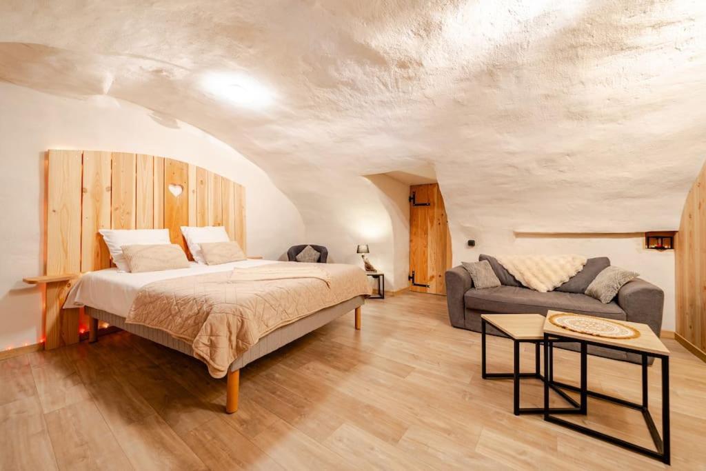 Nuit Romantique Avec Spa Privatif Meilhaud Extérieur photo